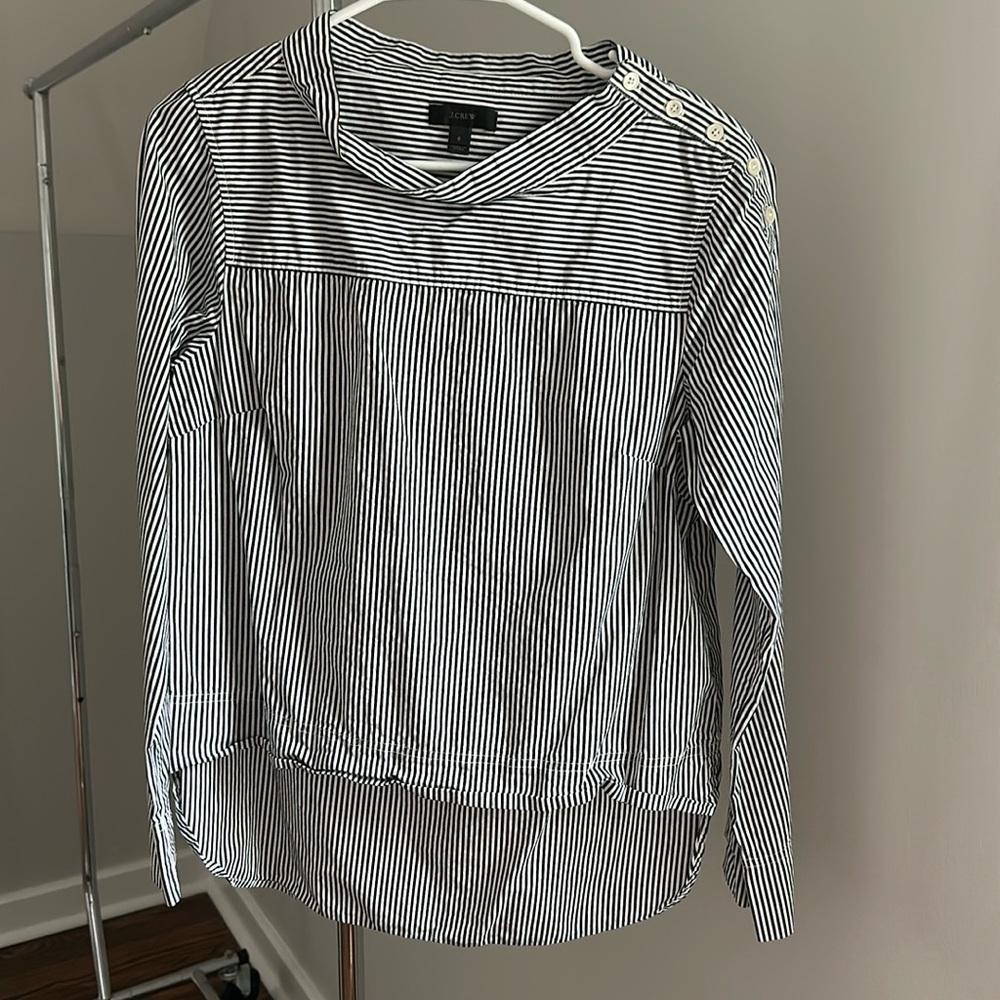 J. Crew striped shirt size 6